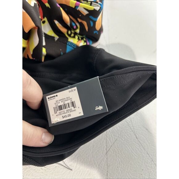 Tek Gear Women's Lot Multicolor Print Hi-Rise Capris Size M NWT Black - Picture 13 of 14